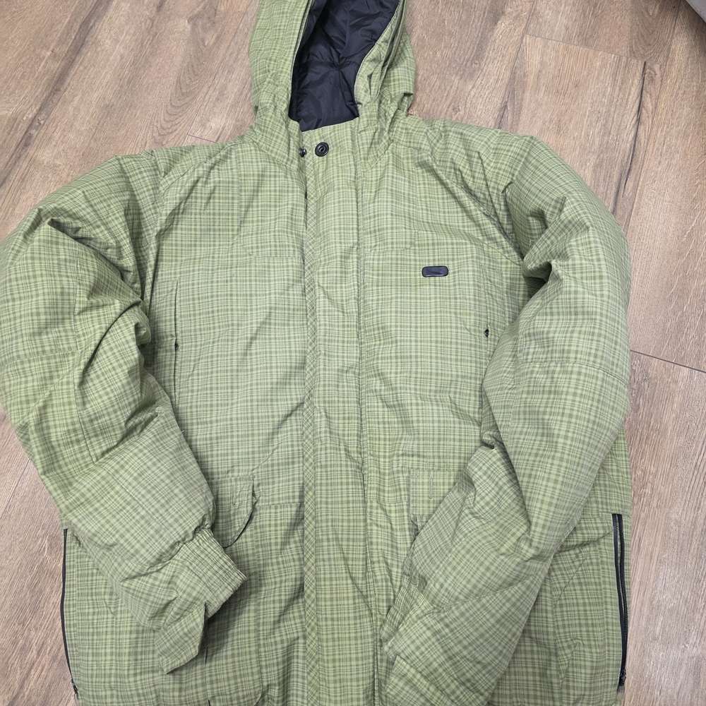 DC Men's Olive Green Puffer Jacket